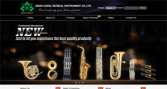 Desktop Screenshot of carolmusic.net